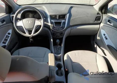 2014 Hyundai Accent Gls from USA, damaged, VIN KMHCT4AE2EU726833